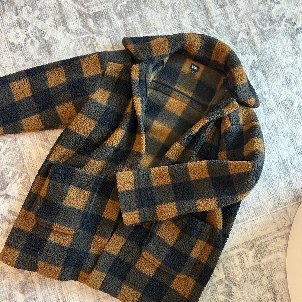 Levi's Black and Brown Sherpa Jacket
